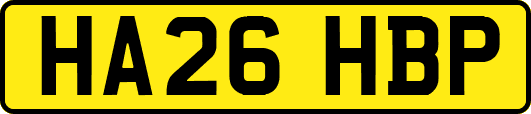 HA26HBP