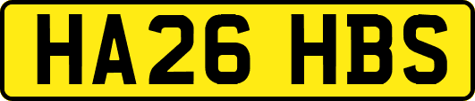 HA26HBS