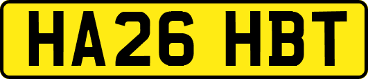 HA26HBT