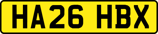 HA26HBX