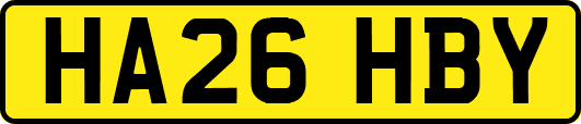 HA26HBY