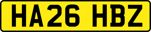 HA26HBZ