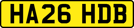 HA26HDB