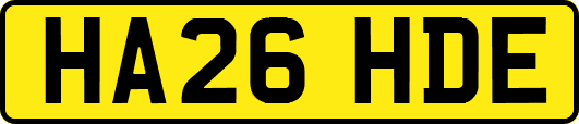 HA26HDE