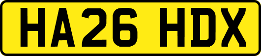 HA26HDX
