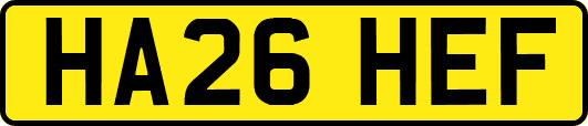 HA26HEF