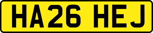 HA26HEJ