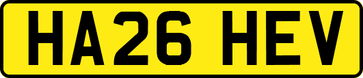 HA26HEV