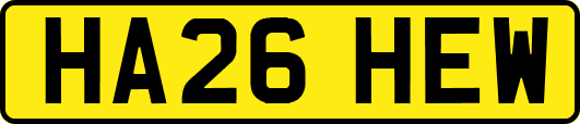 HA26HEW
