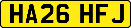 HA26HFJ