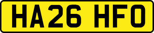 HA26HFO