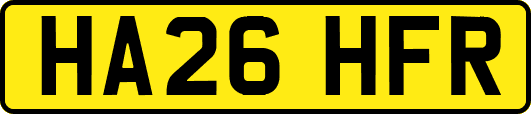 HA26HFR