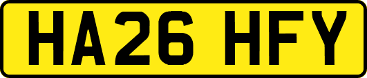 HA26HFY