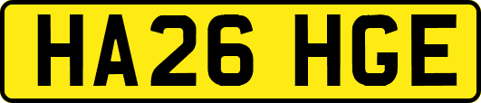 HA26HGE