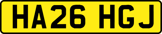 HA26HGJ