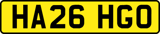 HA26HGO