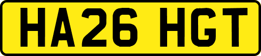 HA26HGT