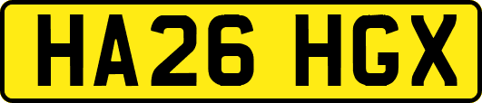 HA26HGX