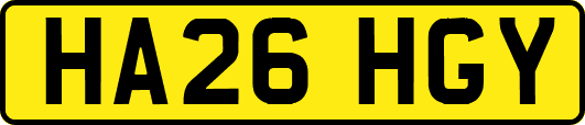 HA26HGY