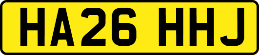 HA26HHJ