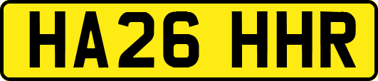 HA26HHR