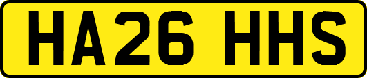 HA26HHS