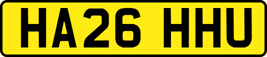 HA26HHU