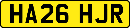 HA26HJR