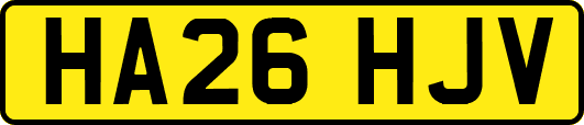 HA26HJV