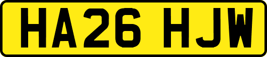 HA26HJW