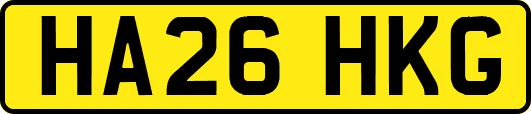 HA26HKG