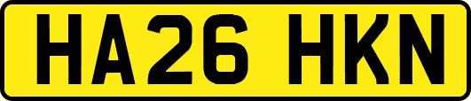 HA26HKN