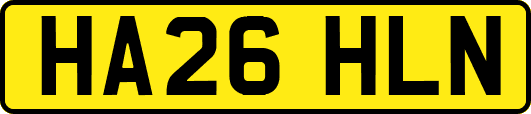 HA26HLN