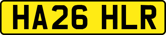 HA26HLR