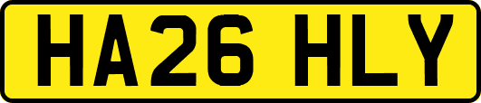 HA26HLY