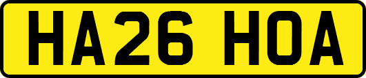 HA26HOA