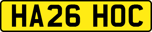 HA26HOC