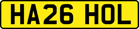 HA26HOL