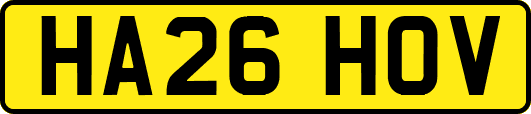 HA26HOV