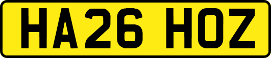 HA26HOZ