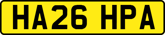 HA26HPA