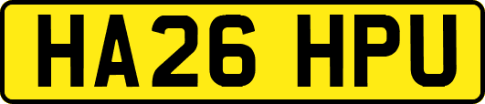 HA26HPU