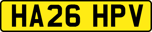 HA26HPV