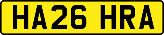 HA26HRA
