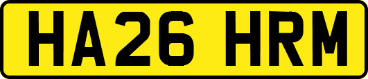 HA26HRM