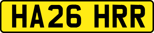HA26HRR