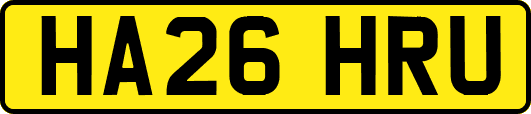 HA26HRU