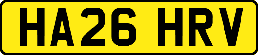 HA26HRV