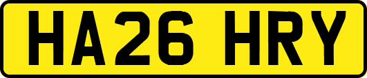 HA26HRY