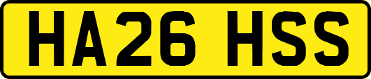 HA26HSS
